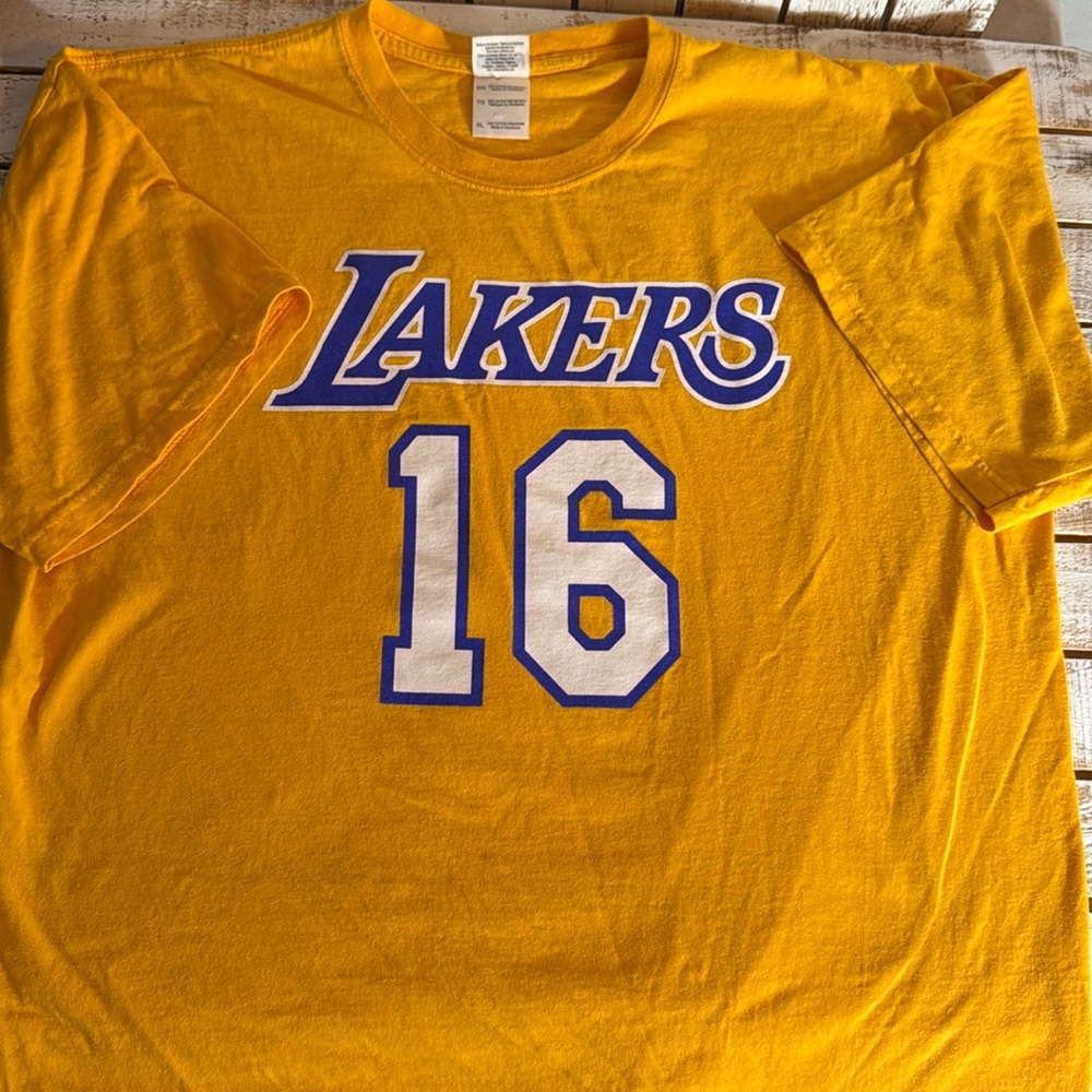 Pau Gasol shirt! Rep the Lake Show of old with this throwback shirsey!